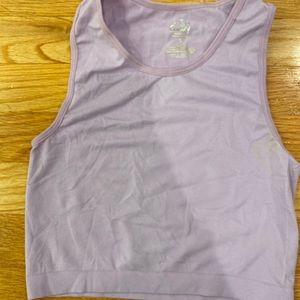 Super stretchy cropped workout tank